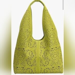 Melie Bianco Elegant Green Pistachio. Beautiful Women's Bag made In Italy. New.